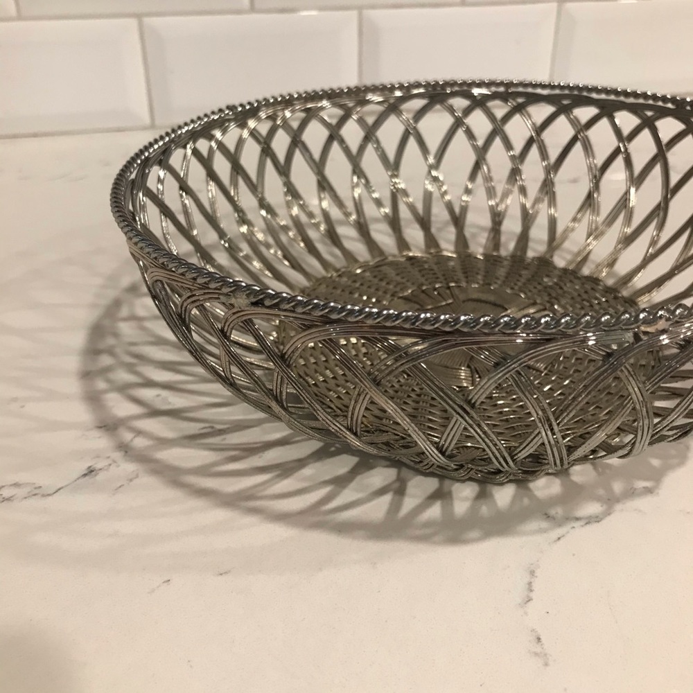 Decorative Vintage Wire Basket